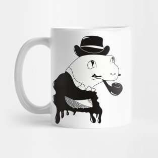 Fancy Frog with Pipe Mug